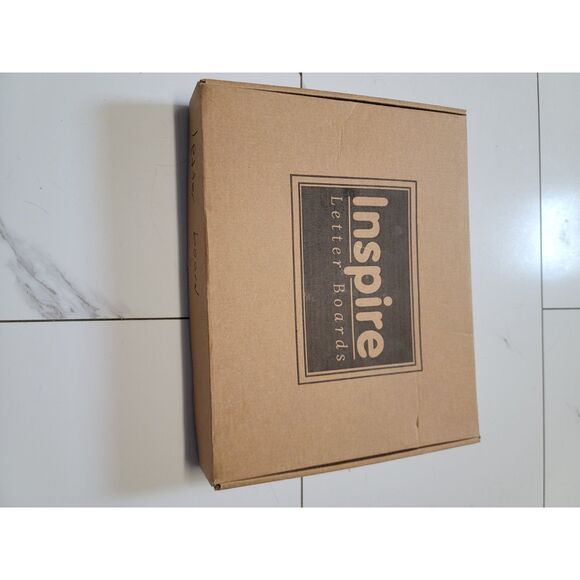 NWT - Black Letterboard 10X10 - Picture 2 of 4